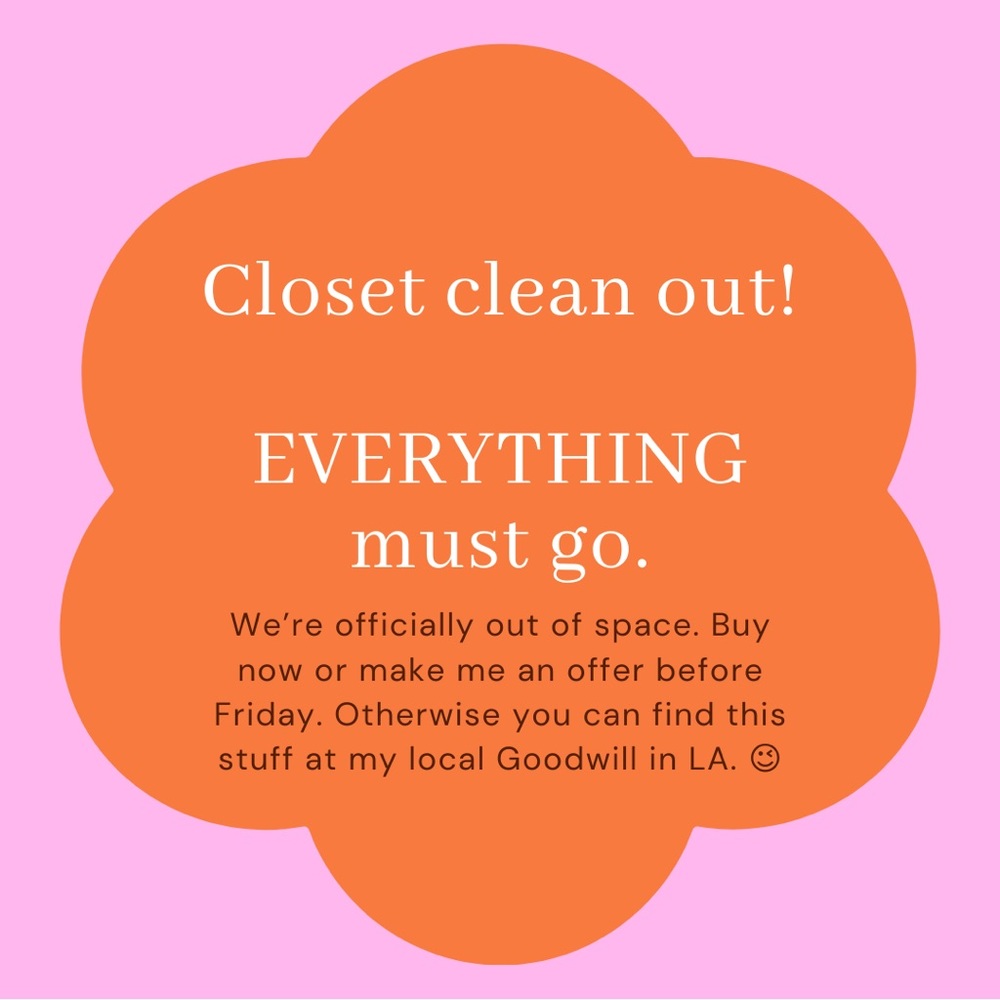 EVERYTHING MUST GO